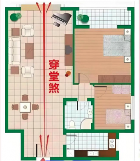 穿堂煞是什么意思？如何破解大门对阳台